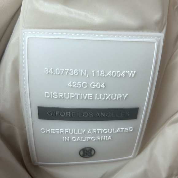 G/FORE Men’s Golf Performer Nylon Full Zip Vest‎ sz XL - Picture 4 of 8